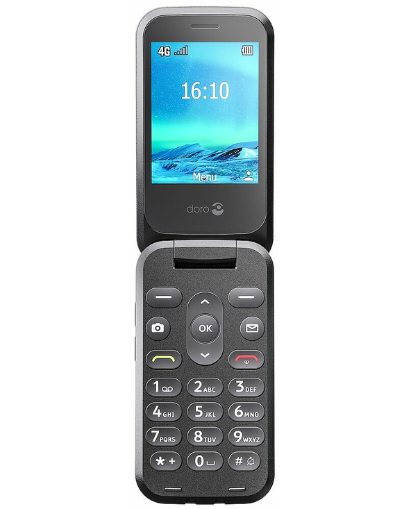 Doro 2800 116,9 g Noir Téléphone numérique