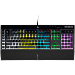 Corsair K55 RGB PRO clavier Jouer USB AZERTY Français Noir