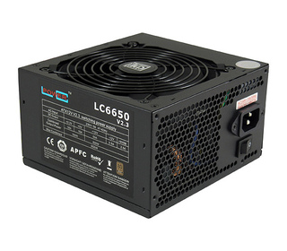 LC-Power LC6650 V2.3 unité d'alimentation d'énergie 650 W 20+4 pin ATX ATX Noir