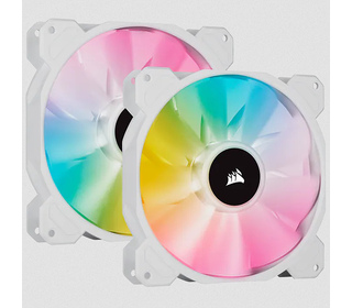Corsair SP140 RGB ELITE Boitier PC Ventilateur 14 cm Blanc 2 pièce(s)