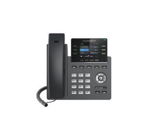 Grandstream Networks GRP2613 téléphone fixe Noir 6 lignes TFT