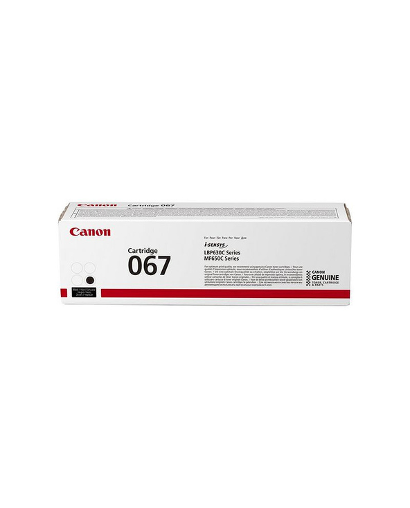 Canon 067 Cartouche de toner 1 pièce(s) Original Noir