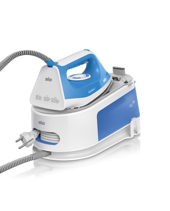 Braun CareStyle 1 IS 1012 BL 2400 W 1,5 L Semelle en céramique Bleu, Blanc
