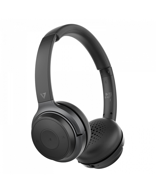 V7 HB600S écouteur/casque Sans fil Arceau Appels/Musique USB Type-C Bluetooth Noir