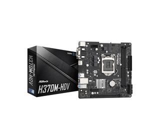 Asrock H370M-HDV Intel H370 LGA 1151 (Emplacement H4) micro ATX