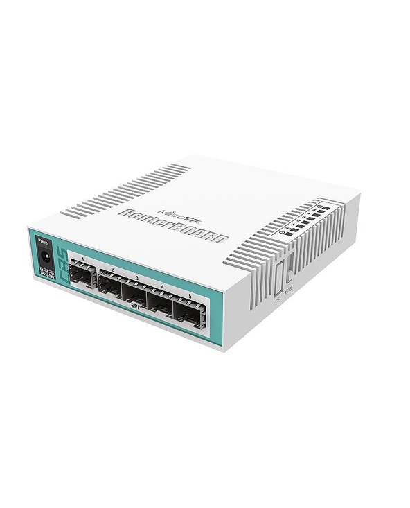 Mikrotik CRS106-1C-5S commutateur réseau Gigabit Ethernet (10/100/1000) Connexion Ethernet, supportant l'alimentation via ce por