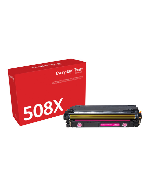 Everyday Toner Magenta  de Xerox compatible avec HP 508X (CF363X/ CRG-040HM), Grande capacité