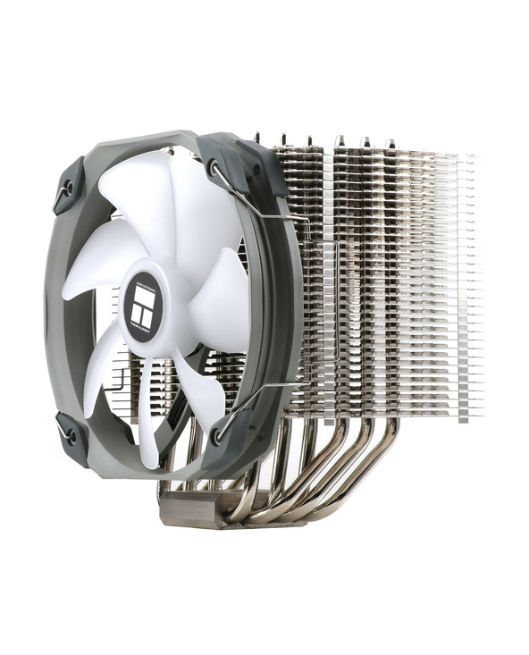 Thermalright HR-02 Plus Processeur Dissipateur thermique/Radiateur 14 cm Argent, Blanc 1 pièce(s)