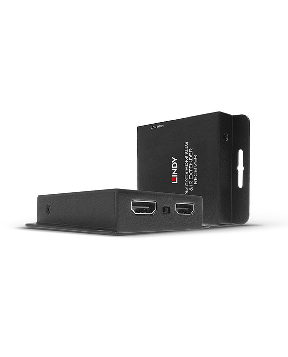 Lindy 38208 extension audio/video Émetteur et récepteur AV Noir