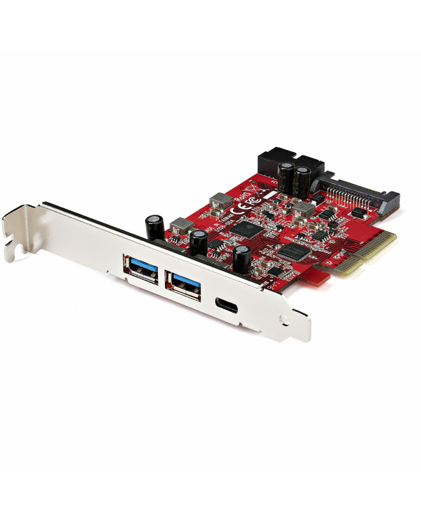 StarTech.com Carte PCI Express USB 5 Ports - Carte PCIe USB 3.2 Gen 2 (10Gbps) avec 1x USB-C & 2x USB-A - 1x IDC 2 Ports (Extens