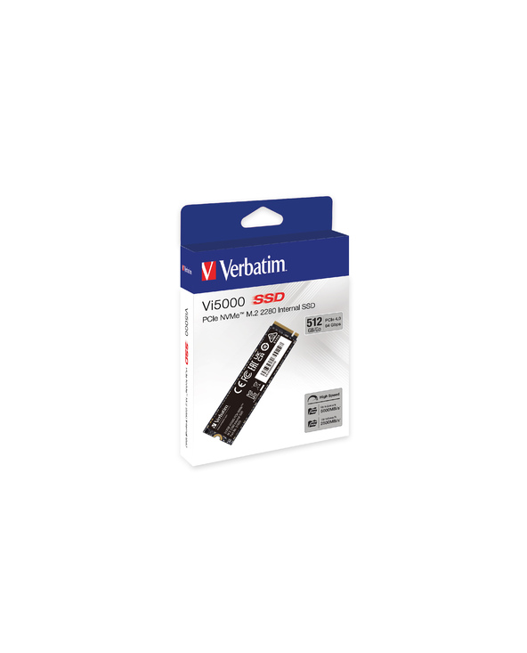 Verbatim Vi5000 M.2 512 Go PCI Express 4.0 NVMe 3D NAND