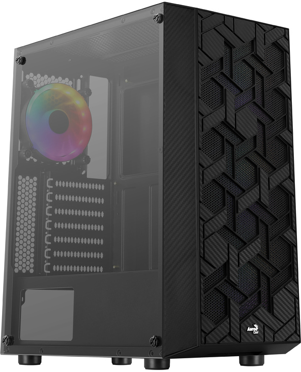Aerocool Hive FRGB Midi Tower Noir