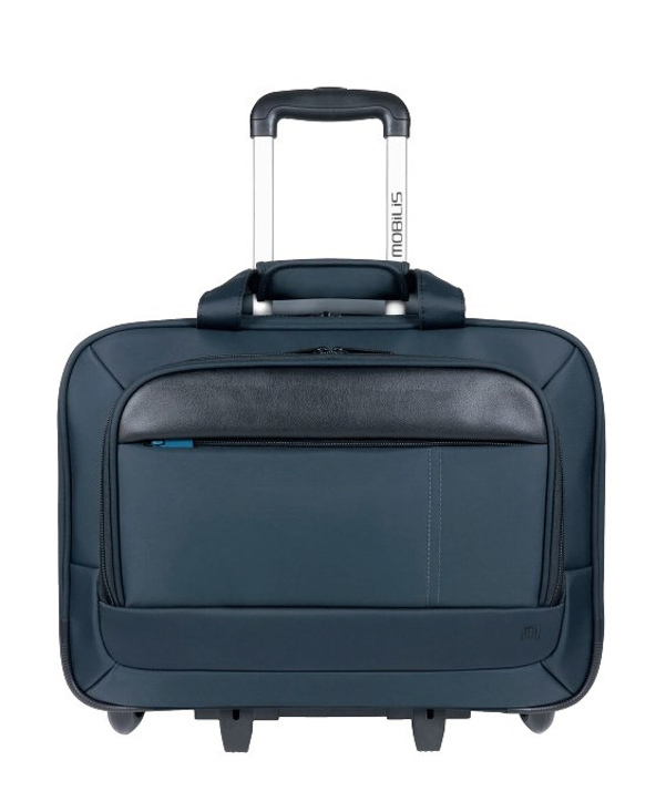 Mobilis Executive 3 40,6 cm (16") Valise sur roulette Noir, Bleu