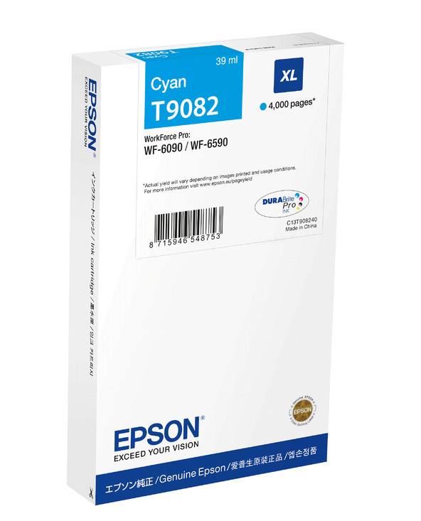 Epson Encre Cyan XL (4 000 p)