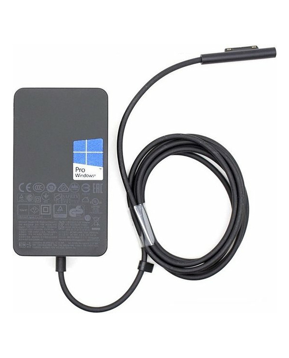 Microsoft Surface 65W Power Supply Ordinateur portable, Tablette Noir Secteur Intérieure