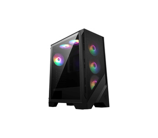 MSI MAG FORGE 120A AIRFLOW unité centrale Midi Tower Noir, Transparent