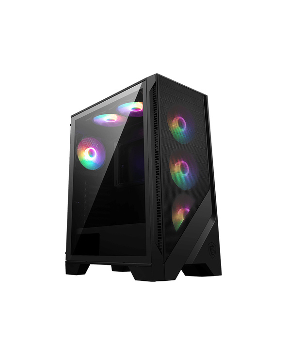 MSI MAG FORGE 120A AIRFLOW unité centrale Midi Tower Noir, Transparent