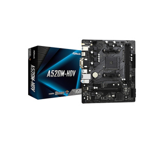 Asrock A520M-HDV Emplacement AM4 micro ATX