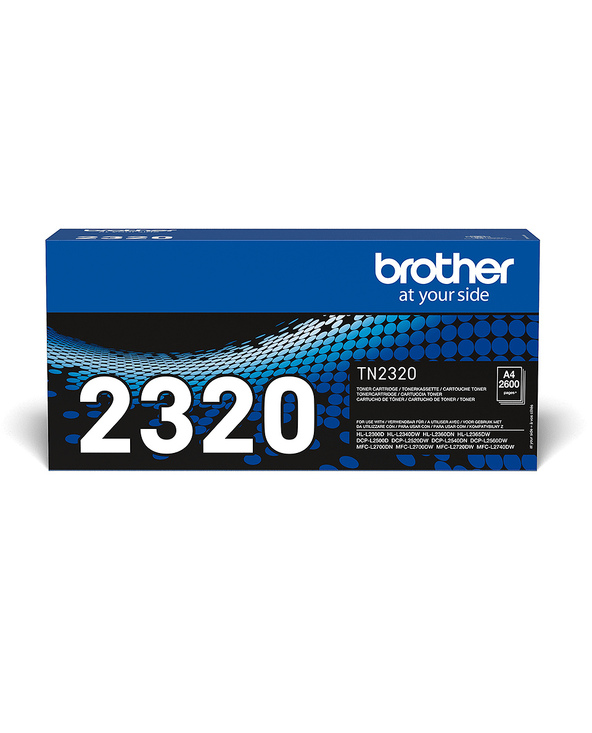 Brother TN-2320 - Cartouche de toner originale à haut rendement – Noir