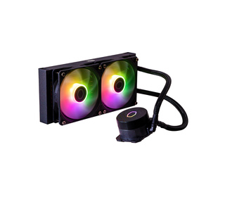 Cooler Master MasterLiquid 240L Core ARGB Processeur Kit de refroidissement du liquide 12 cm Noir