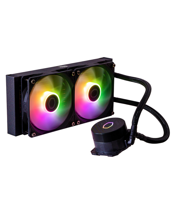 Cooler Master MasterLiquid 240L Core ARGB Processeur Kit de refroidissement du liquide 12 cm Noir