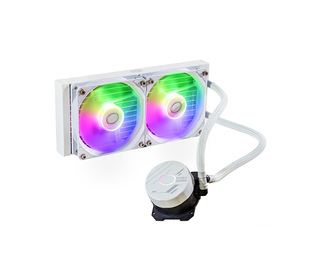 Cooler Master MasterLiquid 240L Core ARGB White Processeur Kit de refroidissement du liquide 12 cm Blanc