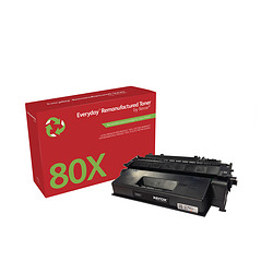 Everyday Toner remanufacturé Mono  de Xerox compatible avec HP 80X (CF280X), Grande capacité