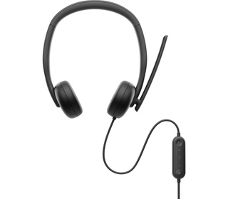 DELL WH3024 Casque Avec fil Arceau Appels/Musique USB Type-C Noir