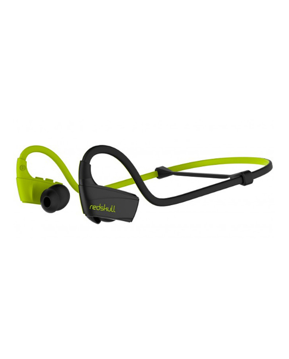 Divacore RedSkull green Casque Sans fil Crochets auriculaires Sports Bluetooth Noir, Vert