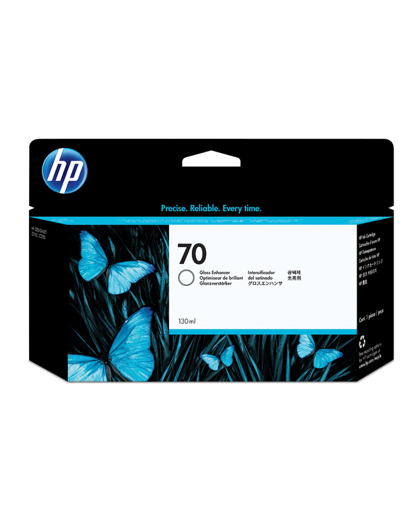 HP 70 cartouche d'encre optimisateur de brillant DesignJet, 130-ml