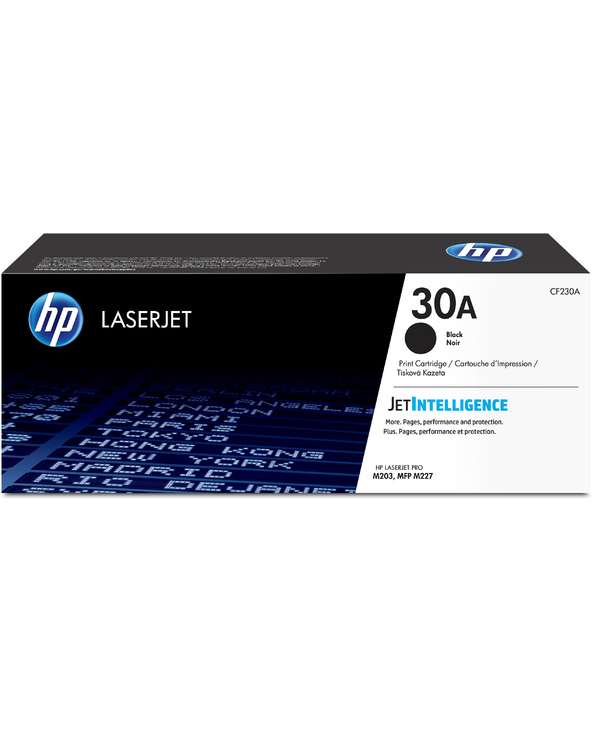 HP Cartouche de toner noir originale 30A LaserJet
