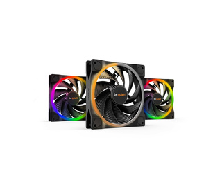 be quiet! Light Wings | 140mm PWM Triple Pack high-speed Boitier PC Ventilateur 14 cm Noir 3 pièce(s)
