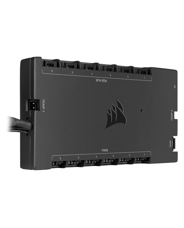 Corsair iCUE Commander Core XT contrôleur de vitesse du ventilateur 6 canaux Noir