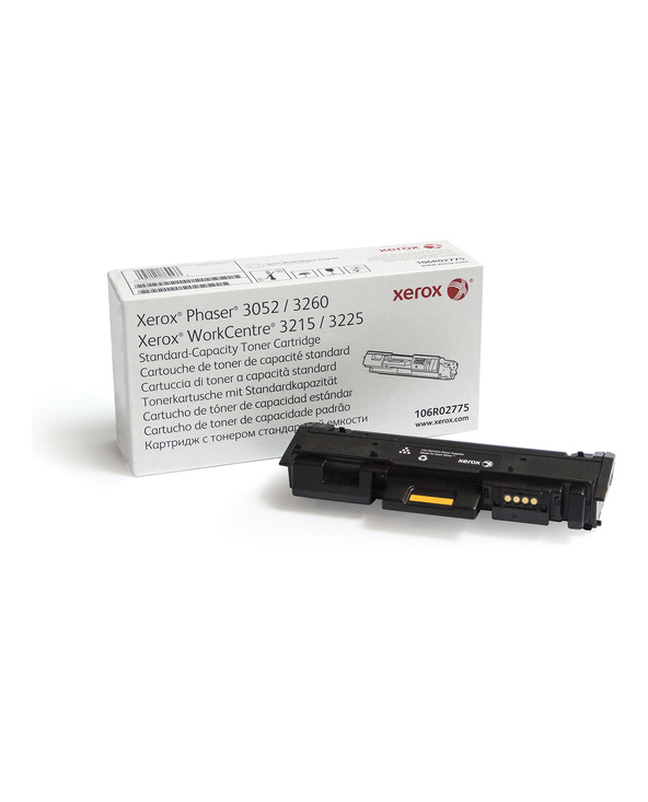 Xerox Cartouche de toner Noir de Capacité standard Phaser 3052​/​3260, WorkCentre 3215​/​3225 (1500 pages) - 106R02775