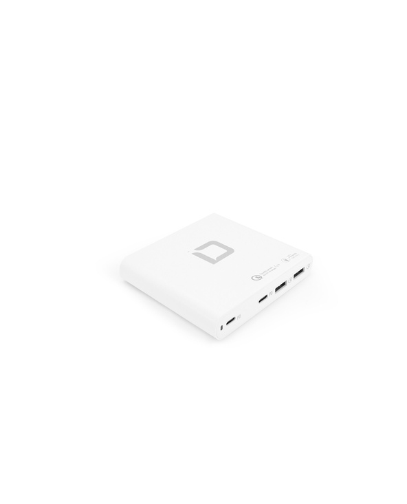 DICOTA D31893 chargeur d'appareils mobiles Ordinateur portable, Smartphone, Tablette Blanc Charge rapide Intérieure
