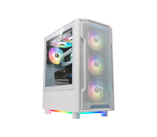 GAMDIAS ATHENA M6 LITE WH unité centrale Midi Tower Blanc