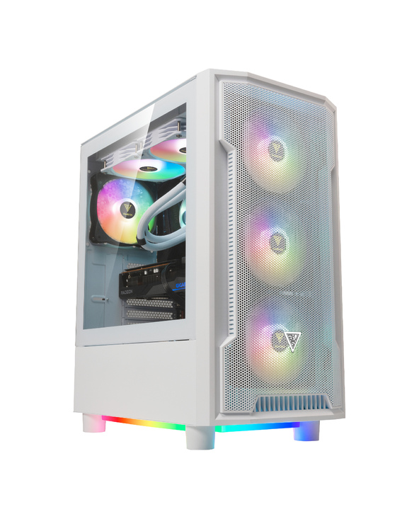 GAMDIAS ATHENA M6 LITE WH unité centrale Midi Tower Blanc