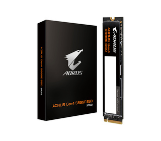 Gigabyte AORUS Gen4 5000E SSD 500GB M.2 500 Go PCI Express 4.0 NVMe 3D TLC NAND