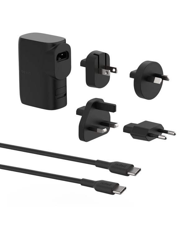 Belkin BPZ003bt1MBK-B6 Universel Noir Secteur Charge rapide Intérieure