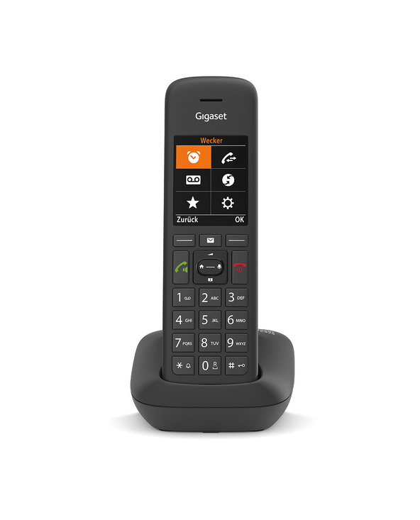 Gigaset C575 Téléphone analog/dect Identification de l'appelant Noir
