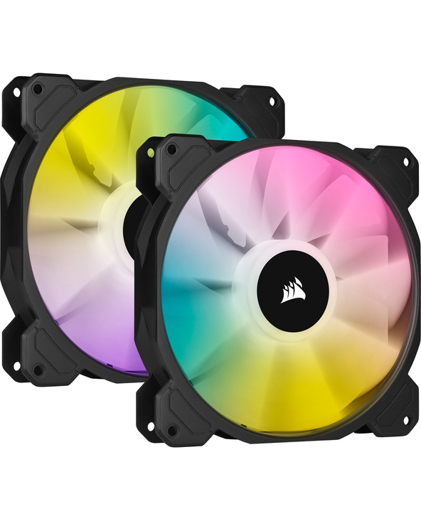 Corsair SP140 RGB ELITE Boitier PC Ventilateur 14 cm Noir 2 pièce(s)