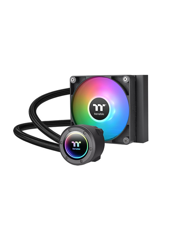 Thermaltake TH120 Processeur Refroidisseur de liquide tout-en-un 12 cm Noir 1 pièce(s)