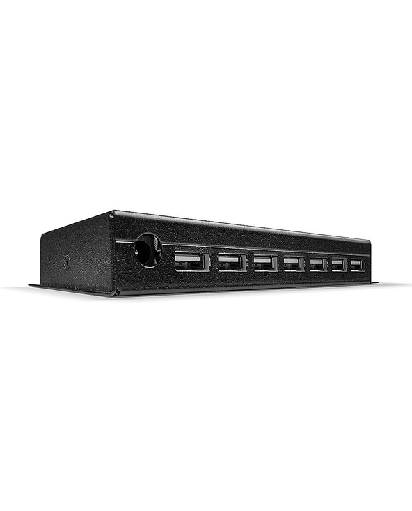 Lindy 42794 hub & concentrateur USB 2.0 Type-B 480 Mbit/s Noir