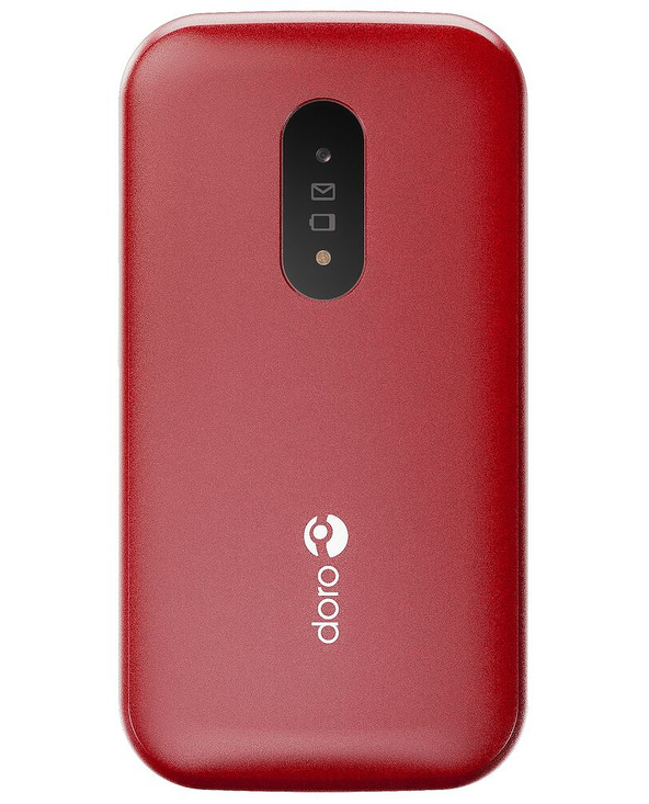 Doro 2820 116,9 g Rouge Téléphone d'entrée de gamme