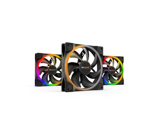 be quiet! Light Wings | 140mm PWM Triple Pack Boitier PC Ventilateur 14 cm Noir 1 pièce(s)