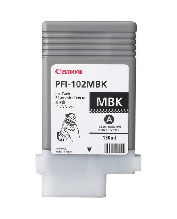 Canon PFI-102MBK cartouche d'encre Original Noir mat