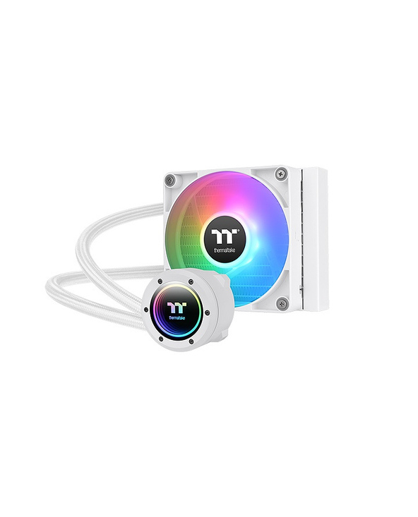 Thermaltake TH120 V2 ARGB Processeur Kit de refroidissement du liquide 12 cm Blanc 1 pièce(s)
