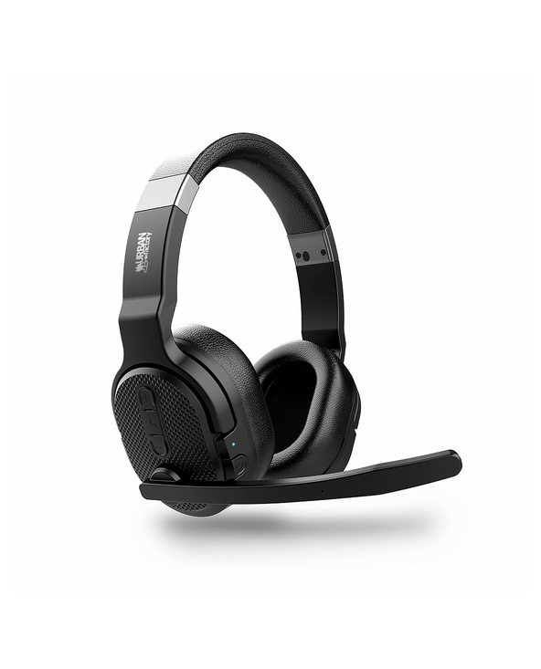 Urban Factory MOVEE COMFORT Casque Sans fil Arceau Jouer USB Type-C Bluetooth Socle de chargement Noir