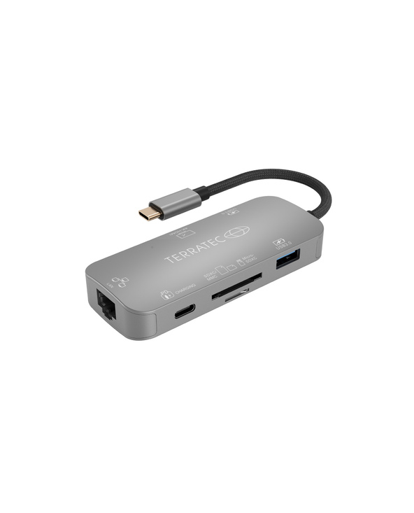 Terratec Connect C8 USB 2.0 Type-C Gris
