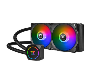 Thermaltake CL-W286-PL12SW-A système de refroidissement d’ordinateur Processeur Refroidisseur de liquide tout-en-un Noir 1 pièce